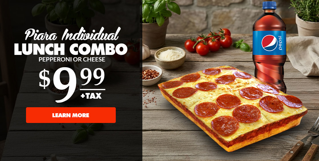 Individual Lunch Combo $9.99